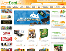 Tablet Screenshot of acrodeal.com